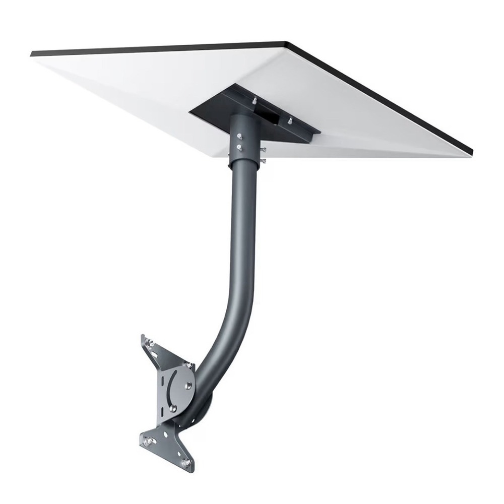 GNENANG Starlink Gen 3 Roof Wall Mount Kit Gray Steel Adjustable Angle 45cm
